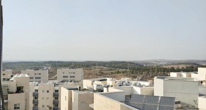 דירה 4 חדרים למכירה בטבת מודיעין - נוף מהמרפסת